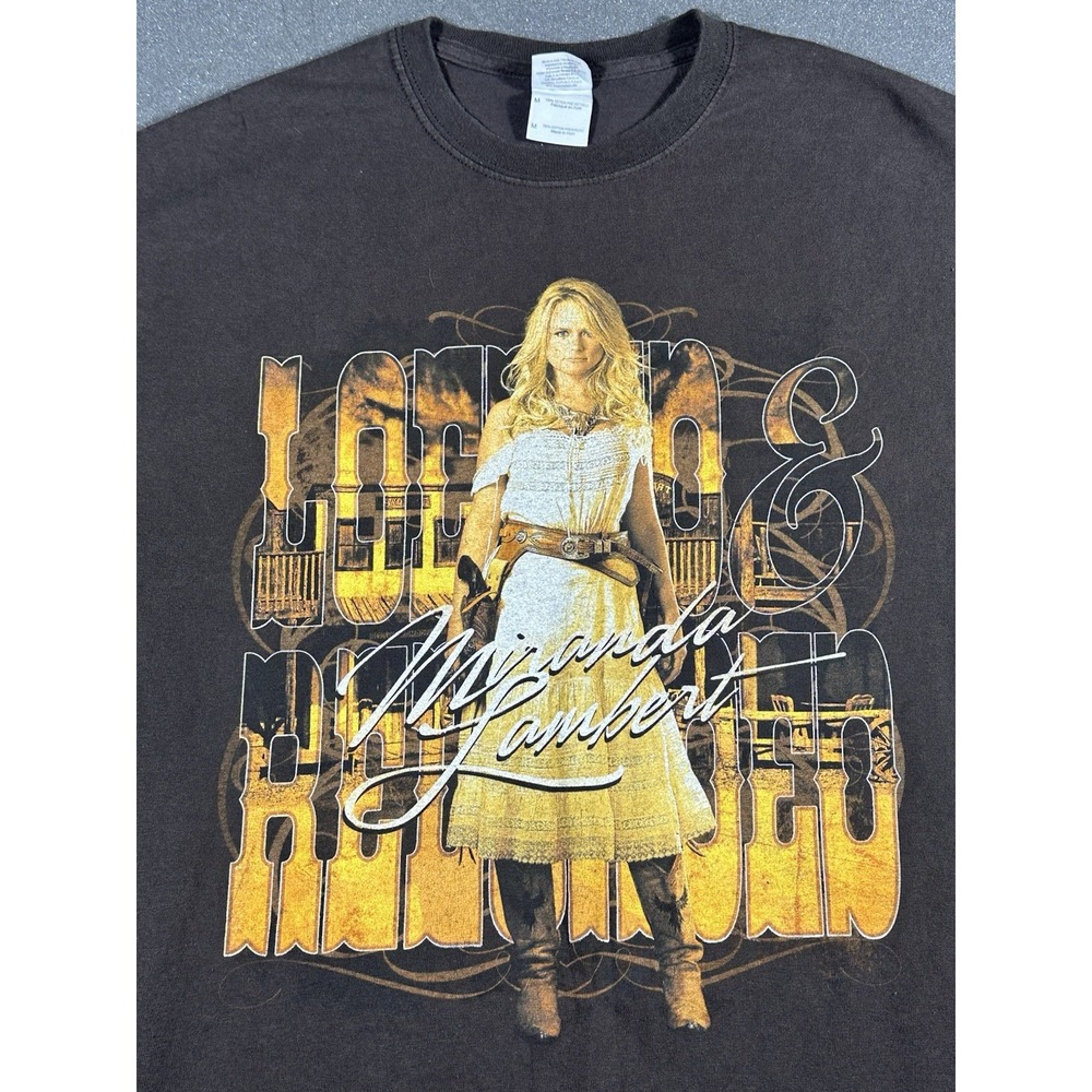 Miranda Lambert Locked And Reloaded 2013 Concert Tee Medium